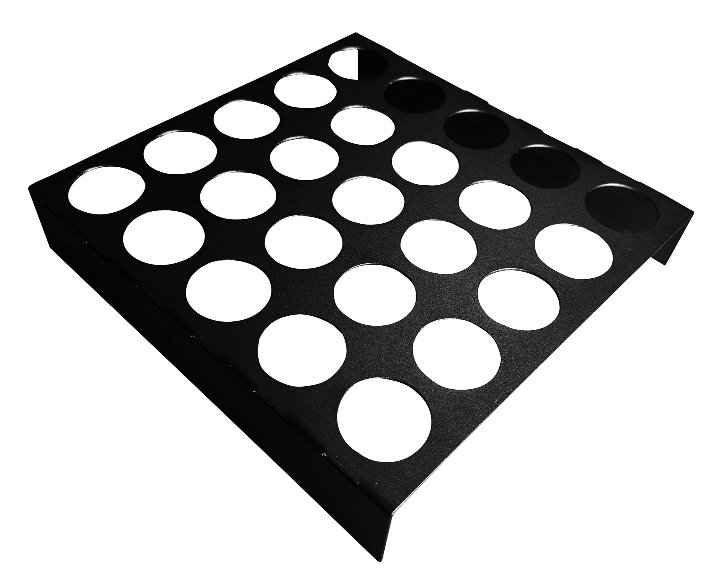 25-Slot K-Cup Holder – Durable Steel Coffee Pod Organizer with Powder Coating – Compact Design for Easy Storage – Perfect for Kitchen Countertops, Cabinets, and Pantries